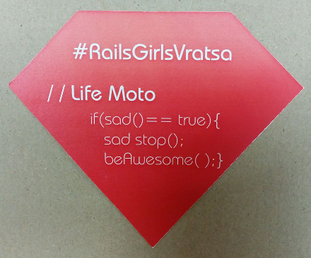 Rails Girls Vratsa sticker